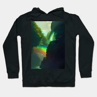 RAINBOWS OVER TROPICAL FOREST Hoodie